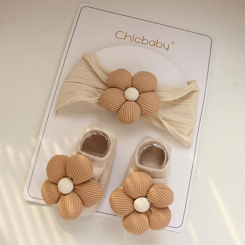 Mũ thóp và giầy cho bé sơ sinh Chicbaby — ảnh 2