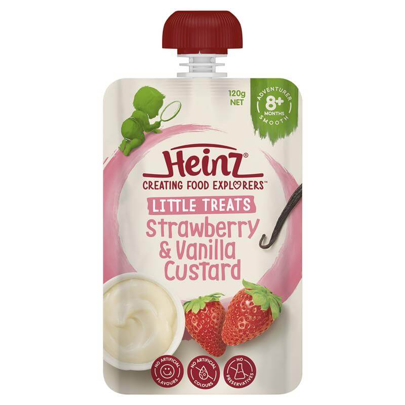 Váng nguội Heinz (Custard vani, Custard chuối, Custard dâu - vani, Custard xoài - vani) — ảnh 4