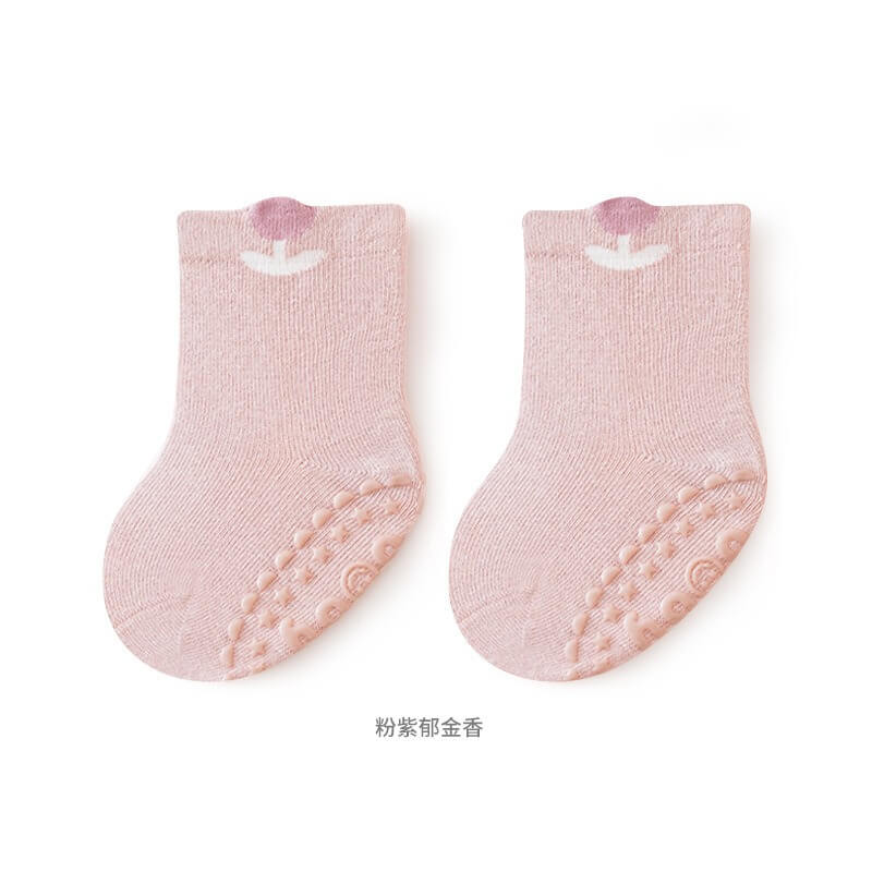 Tất thu đông Baby Socks cotton thoáng khí, chống chượt — ảnh 3