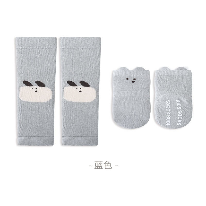 Tất thu đông Baby Socks kèm bảo vệ đầu gối chống trượt