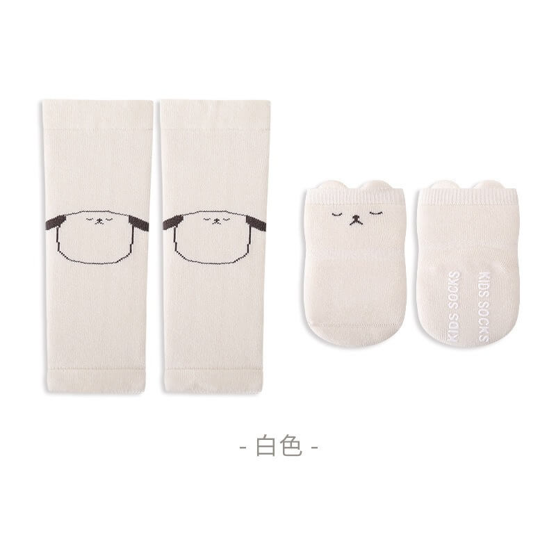 Tất thu đông Baby Socks kèm bảo vệ đầu gối chống trượt — ảnh 3
