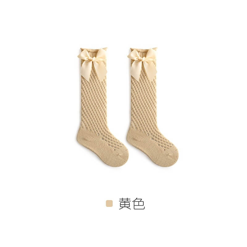 Tất đùi Baby socks có nơ phong cách Hàn Quốc cho mùa thu — ảnh 6