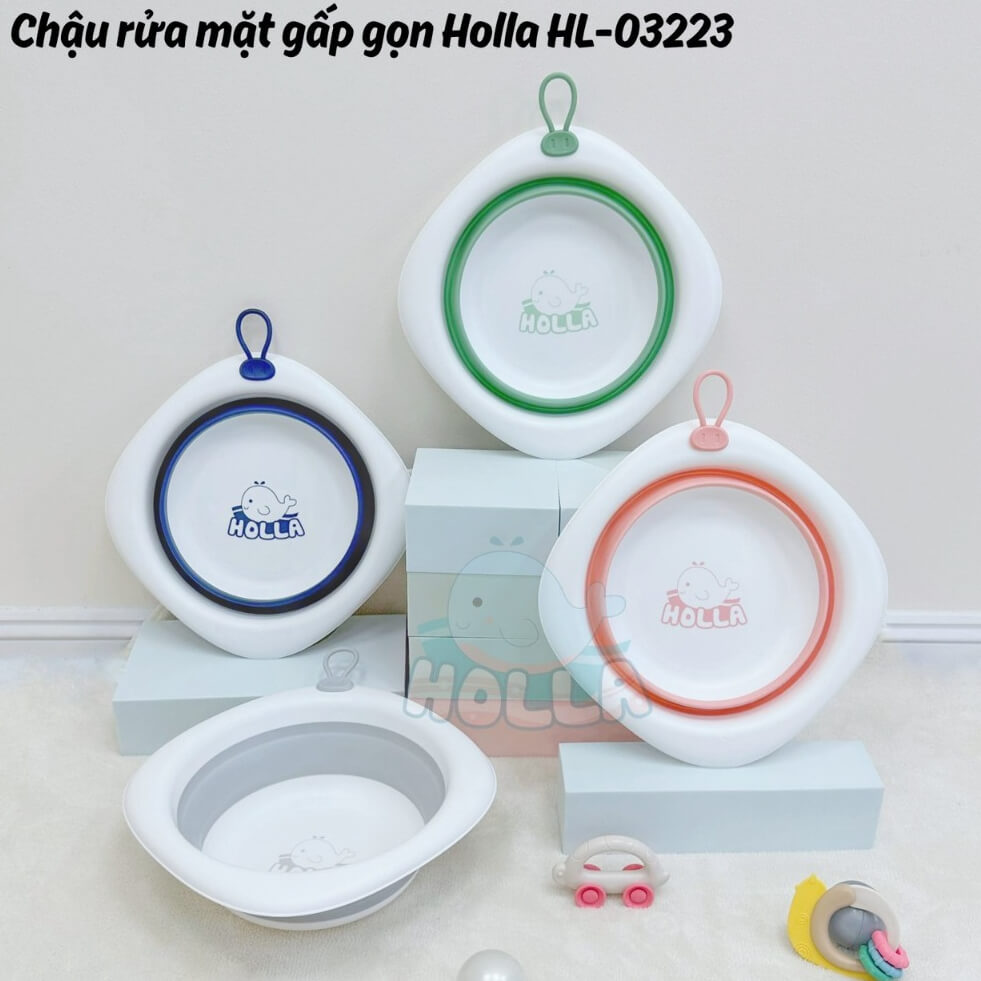 Chậu rửa mặt gấp gọn Holla HL-03223