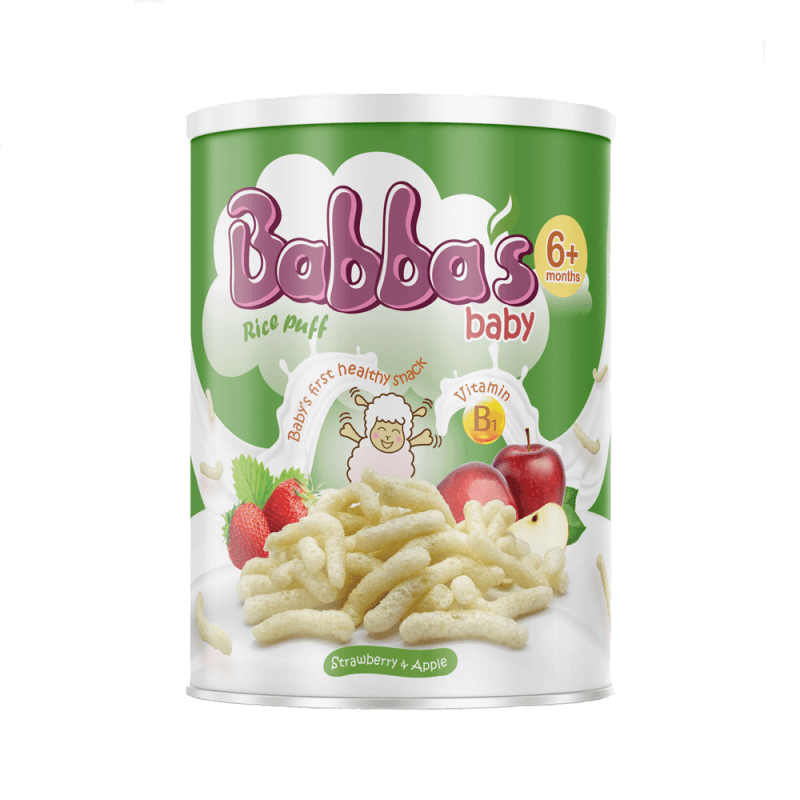 Bánh gạo Babba's baby 6M+
