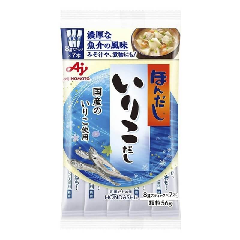 Hạt nêm vị cá cơm Ajinomoto trên 1 tuổi (8gx7 gói)