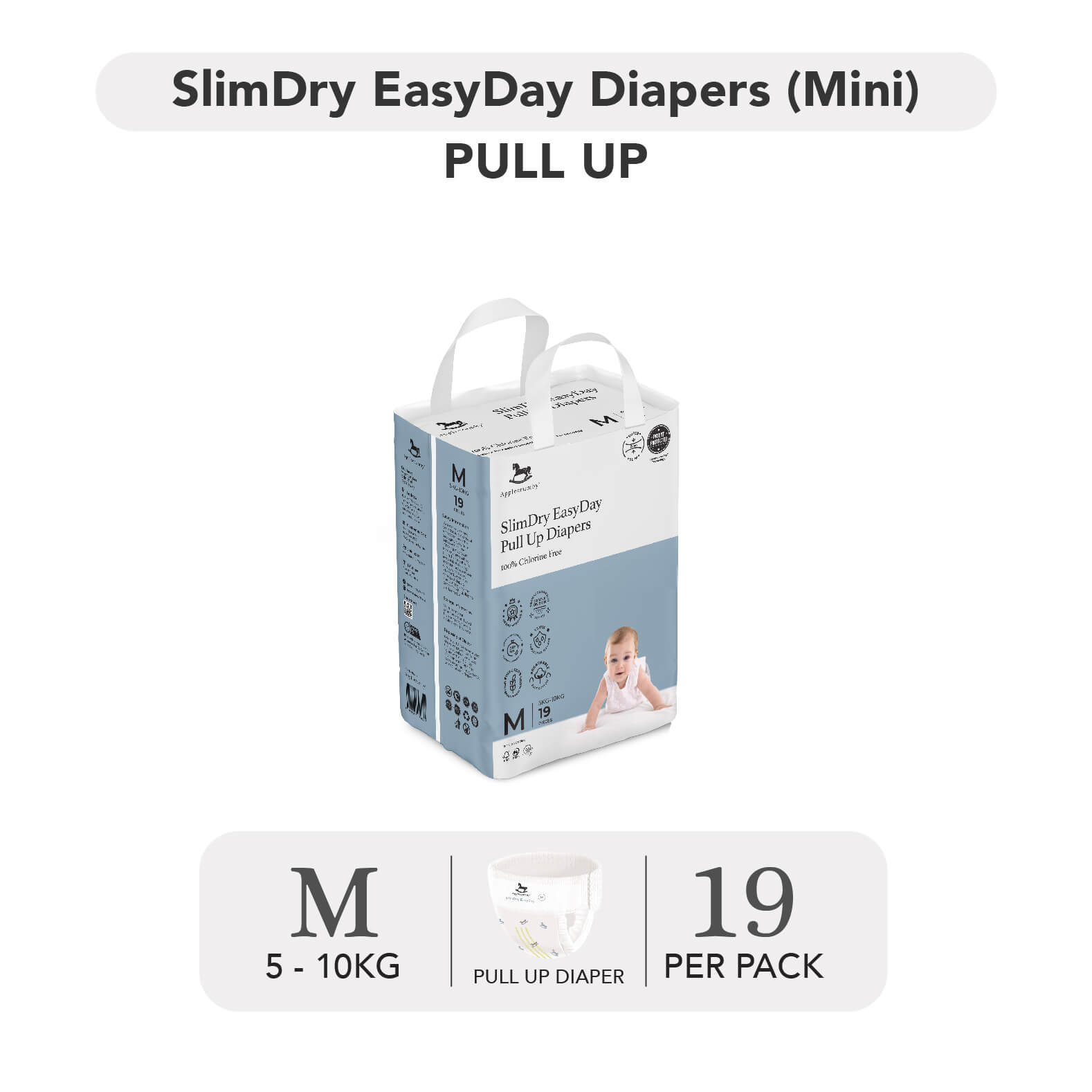 Bỉm Applecrumby Slim mini — ảnh 3