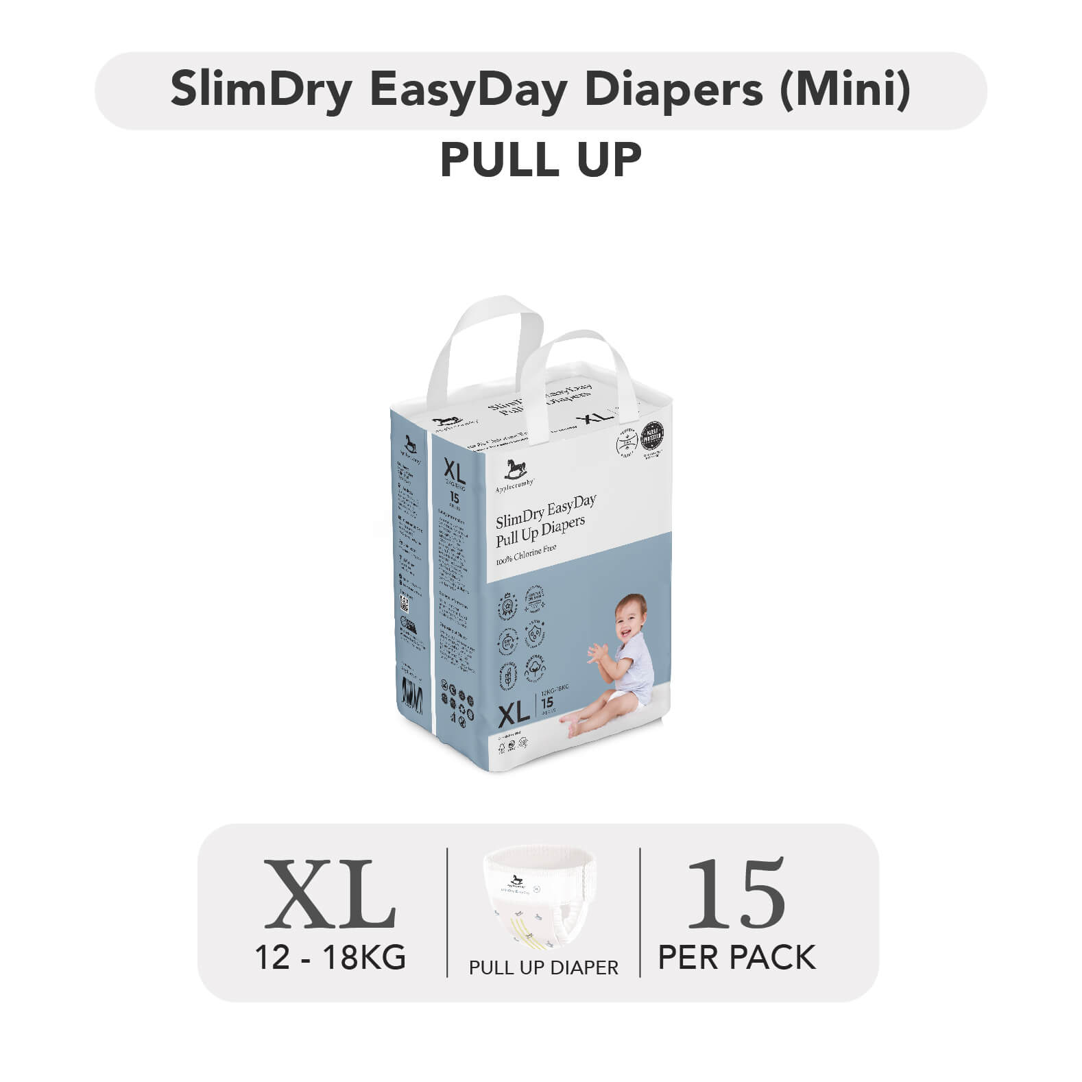 Bỉm Applecrumby Slim mini — ảnh 5