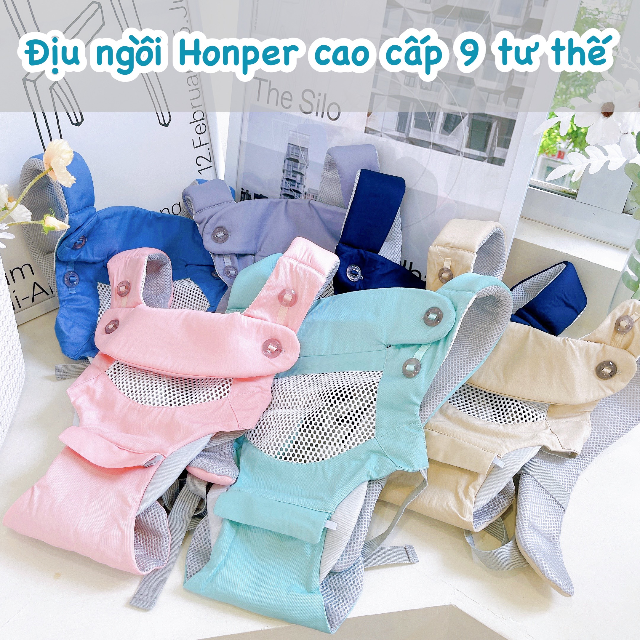 Địu ngồi HONPER cao cấp 9 tư thế HP611 — ảnh 7