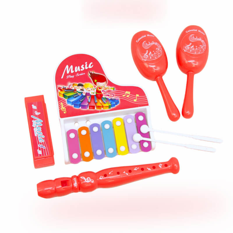 Đàn gỗ Xylophone kèm sáo lục lạc Toys House — ảnh 2