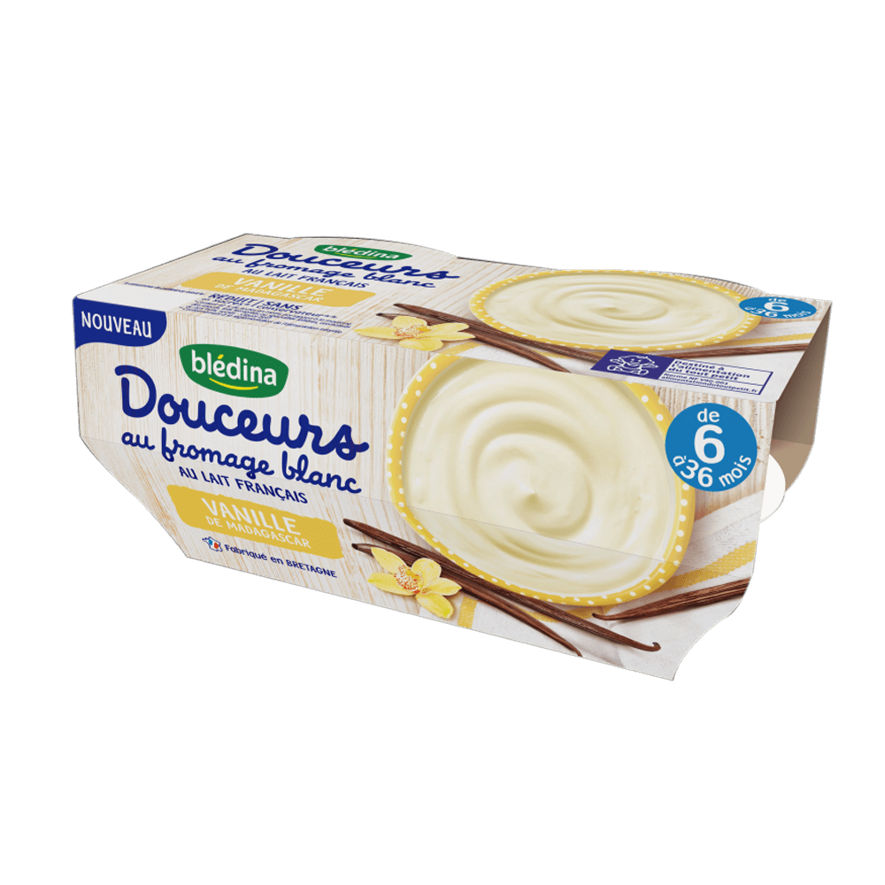 Sữa chua phô mai Bledina Douceurs (4x100g)