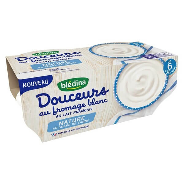 Sữa chua phô mai Bledina Douceurs (4x100g) — ảnh 2