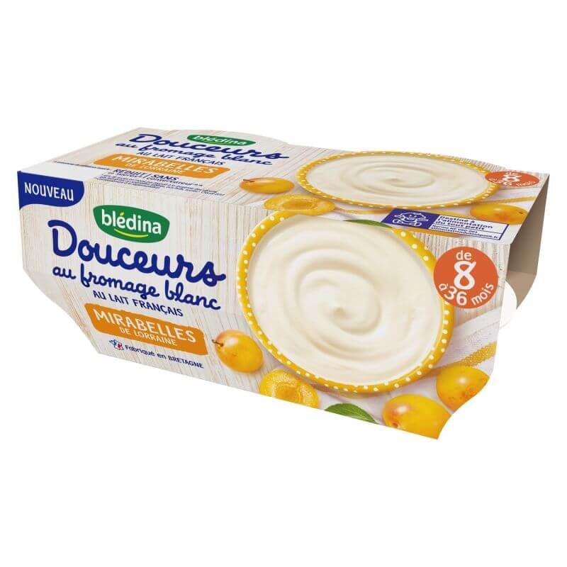 Sữa chua phô mai Bledina Douceurs (4x100g) — ảnh 3