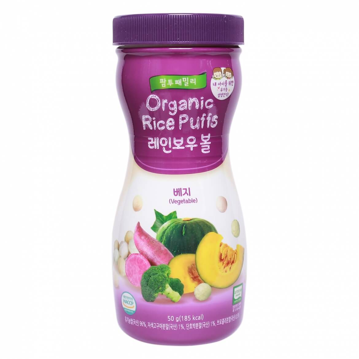 Bánh bi tan Organic Rice Puffs 6M+ — ảnh 5