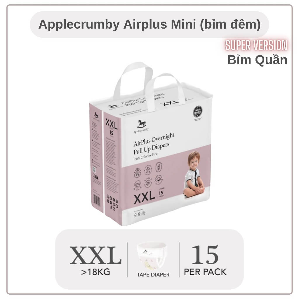 Bỉm Applecrumby mini Airplus — ảnh 7