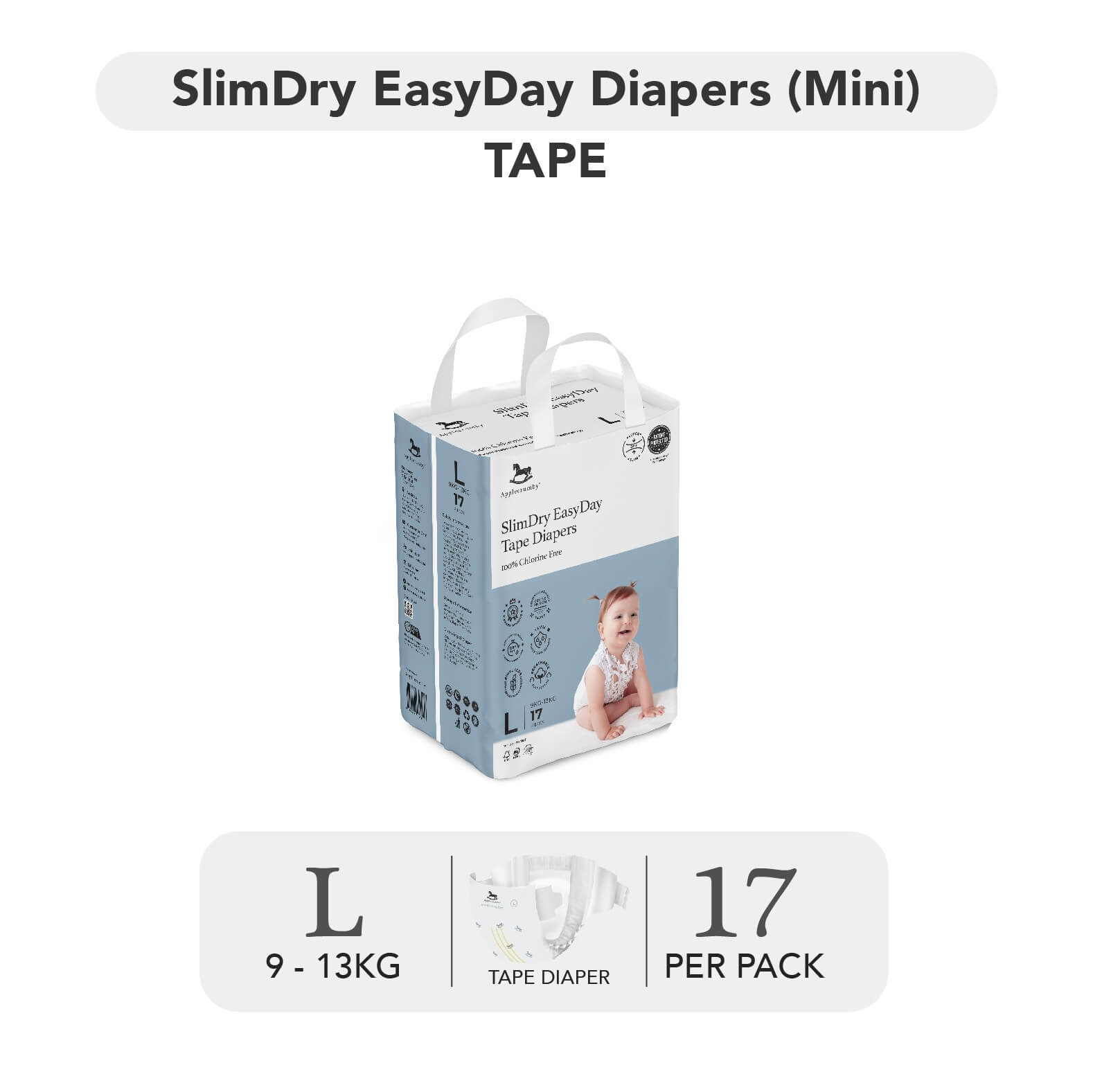 Bỉm Applecrumby Slim mini — ảnh 8
