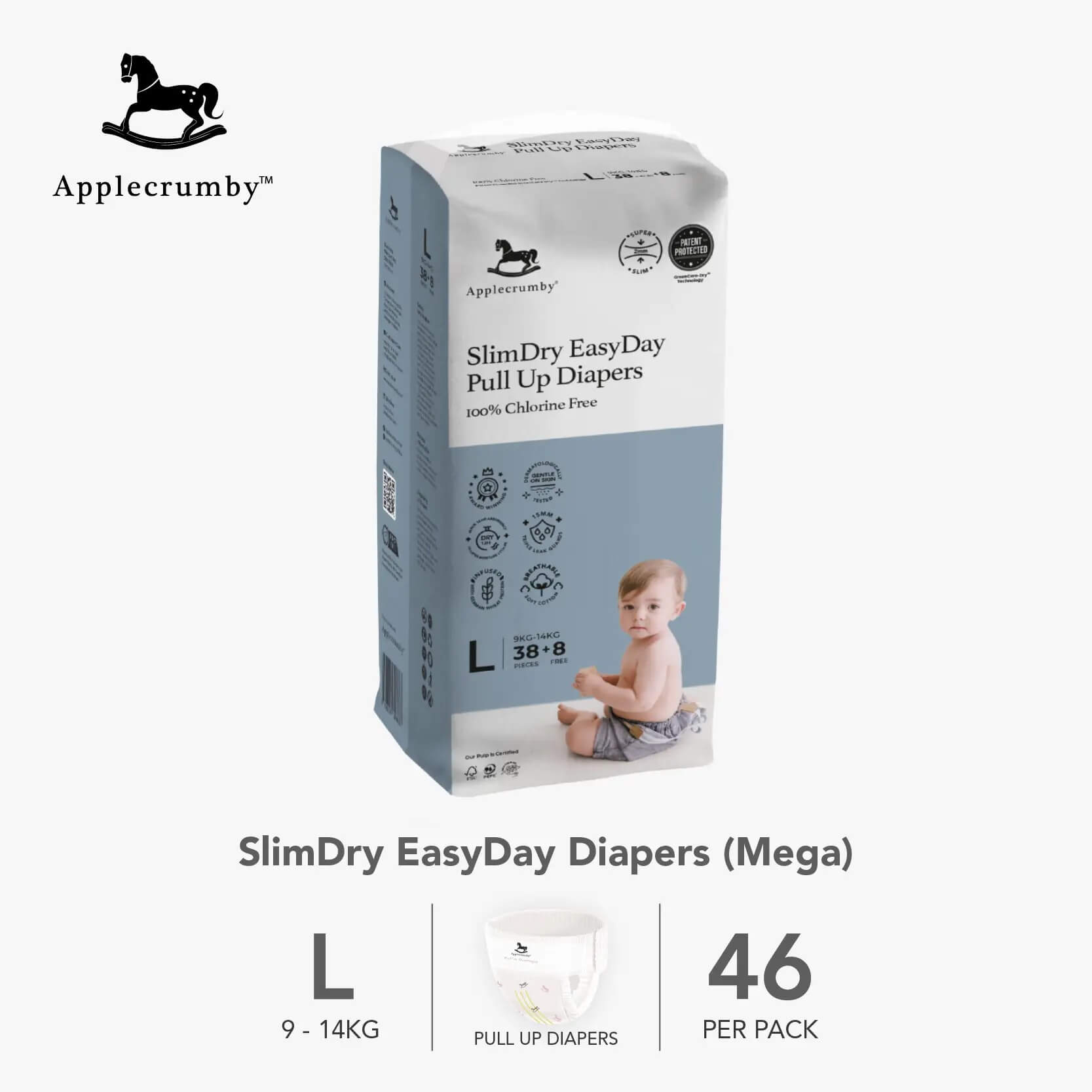 Bỉm Applecrumby ngày Mega — ảnh 3