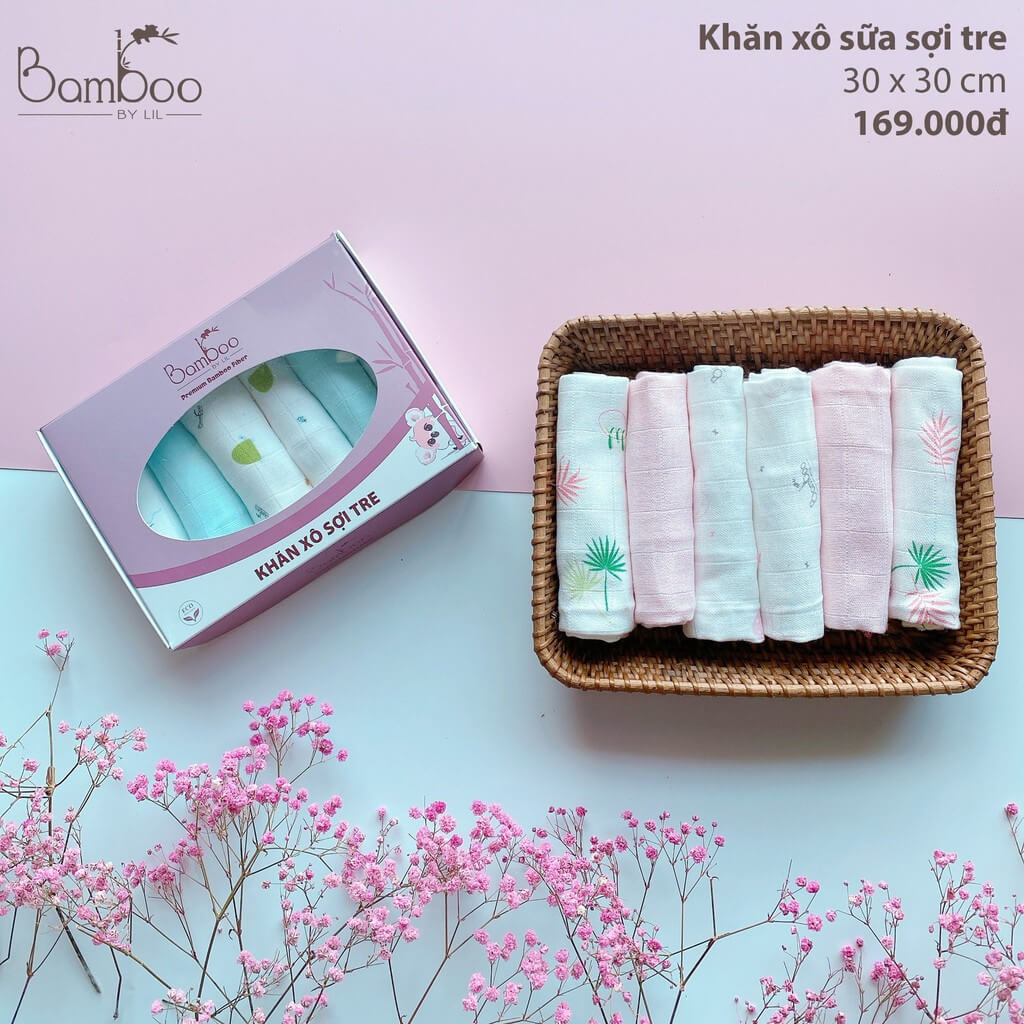 Little Love-Little Love-BAMBOO LIL KHĂN SỮA