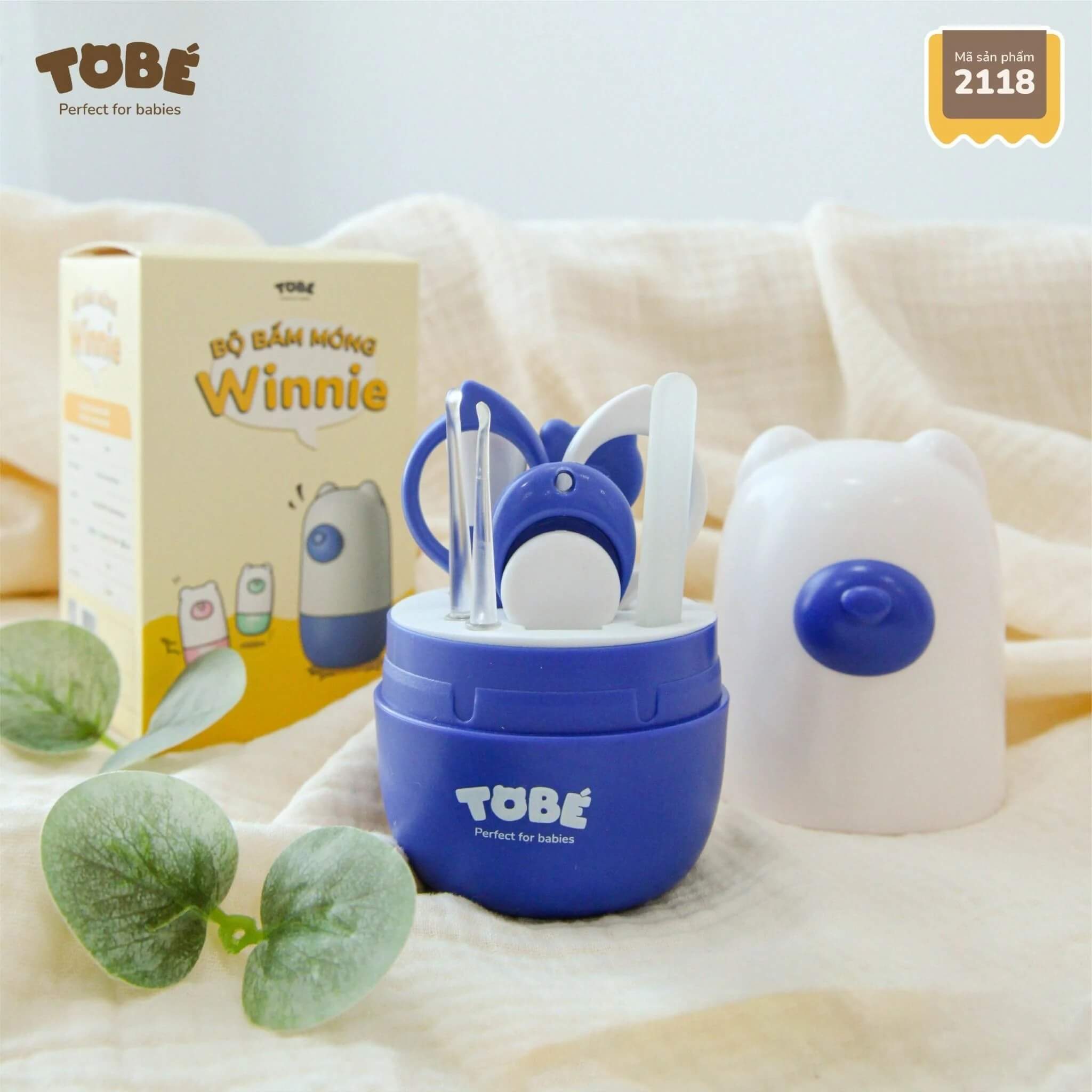 Bộ bấm móng Tobe Winnie 2118 — ảnh 2