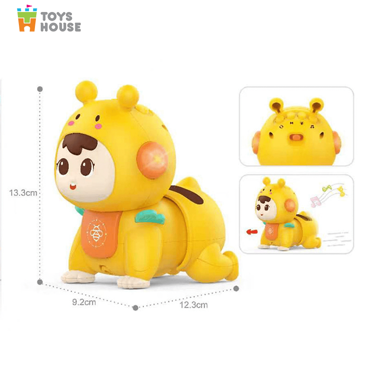 Sư tử tập bò có nhạc Toys house