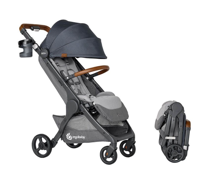 Xe đẩy gấp gọn Ergobaby Metro+ Deluxe Skyline Shadow
