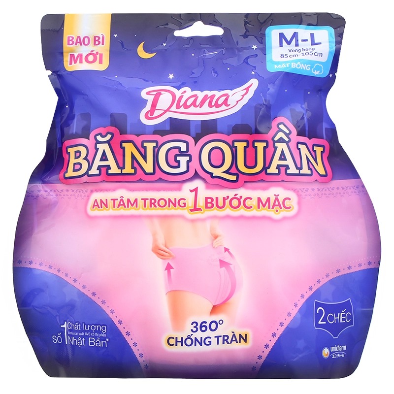 Băng vệ sinh Diana Sensi quần — ảnh 3