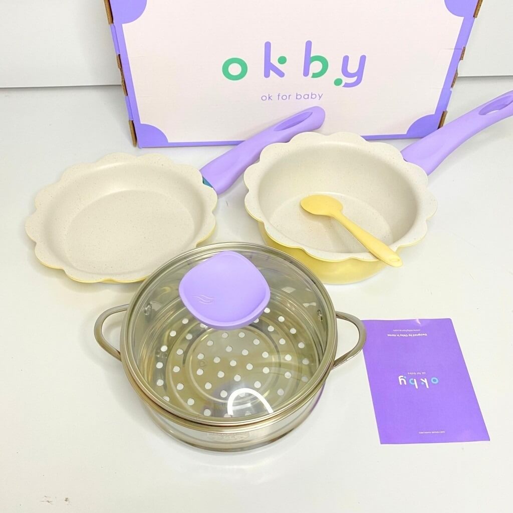 Bộ nồi chảo kèm xửng hấp Okby — ảnh 4