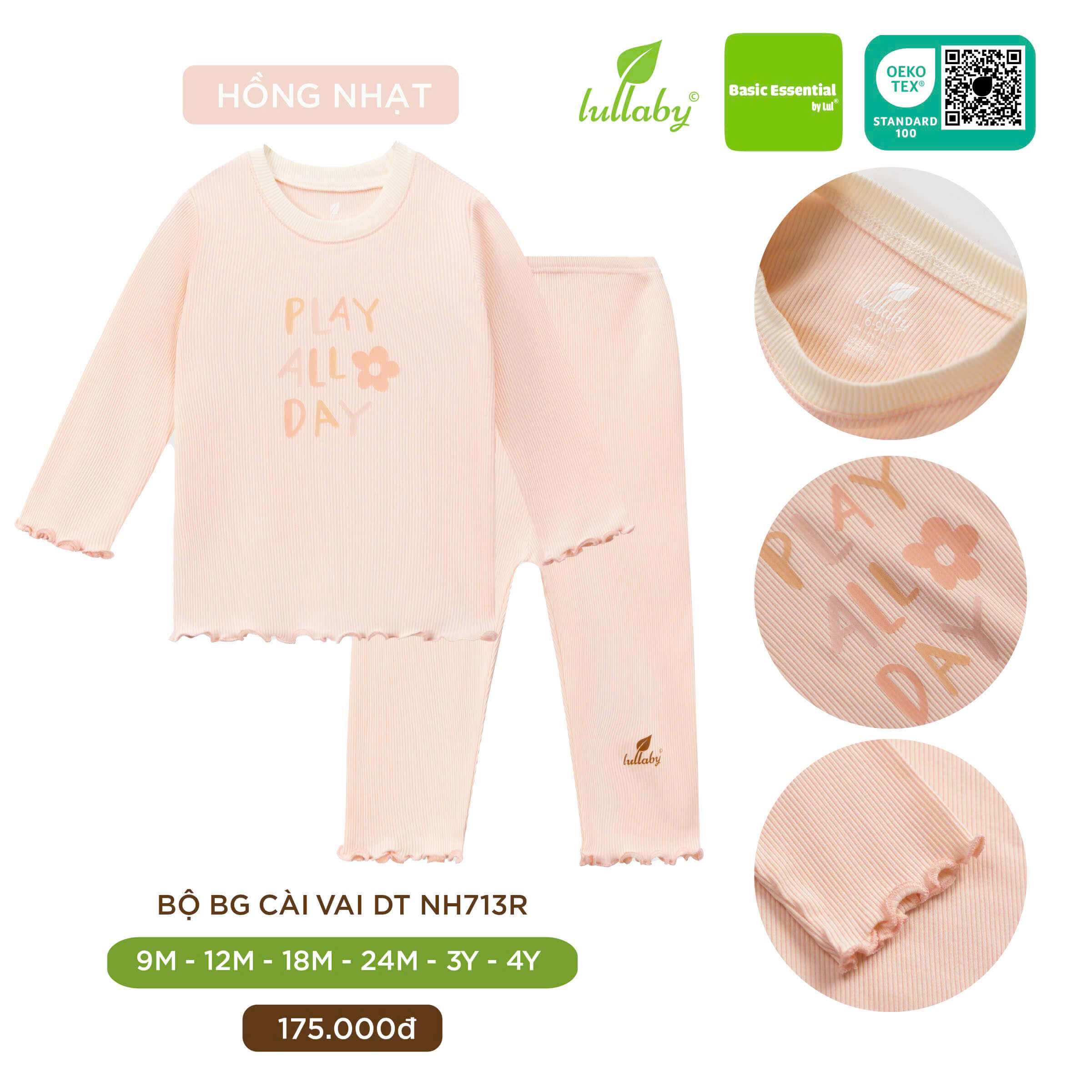 Lullaby Bộ BG cài vai DT NH713R