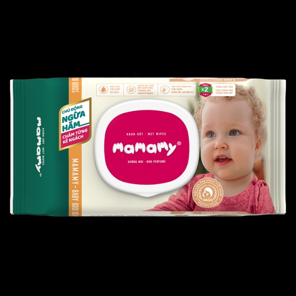 Khăn ướt Mamamy không mùi (100 tờ có nắp, 30 tờ không nắp) — ảnh 4