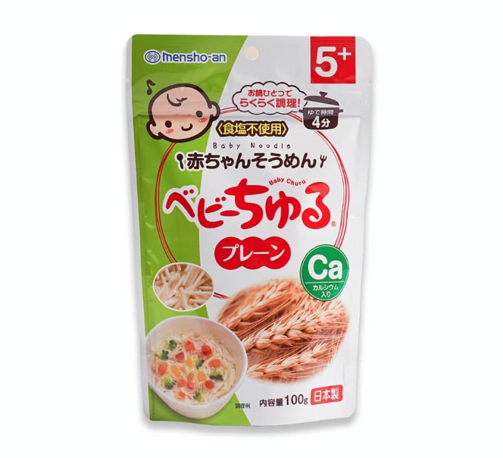Mì Somen Baby CHURU bổ sung canxi 5M+ — ảnh 7