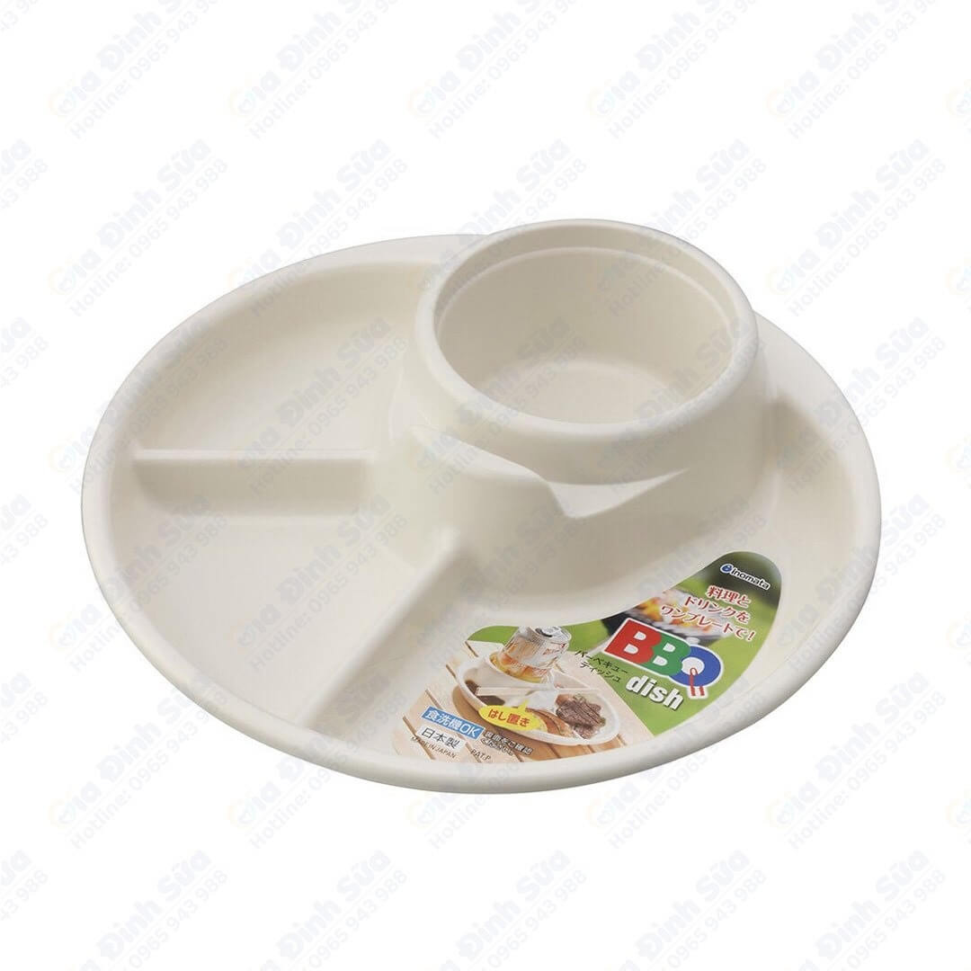 Khay ăn dặm Nhật chia ngăn Inomata ( 4 ngăn)