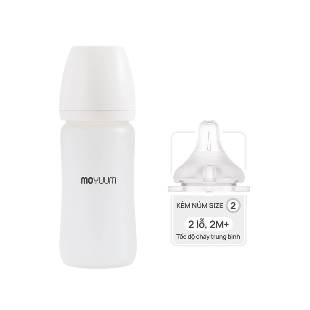Bình sữa Moyuum Thủy Tinh — ảnh 4