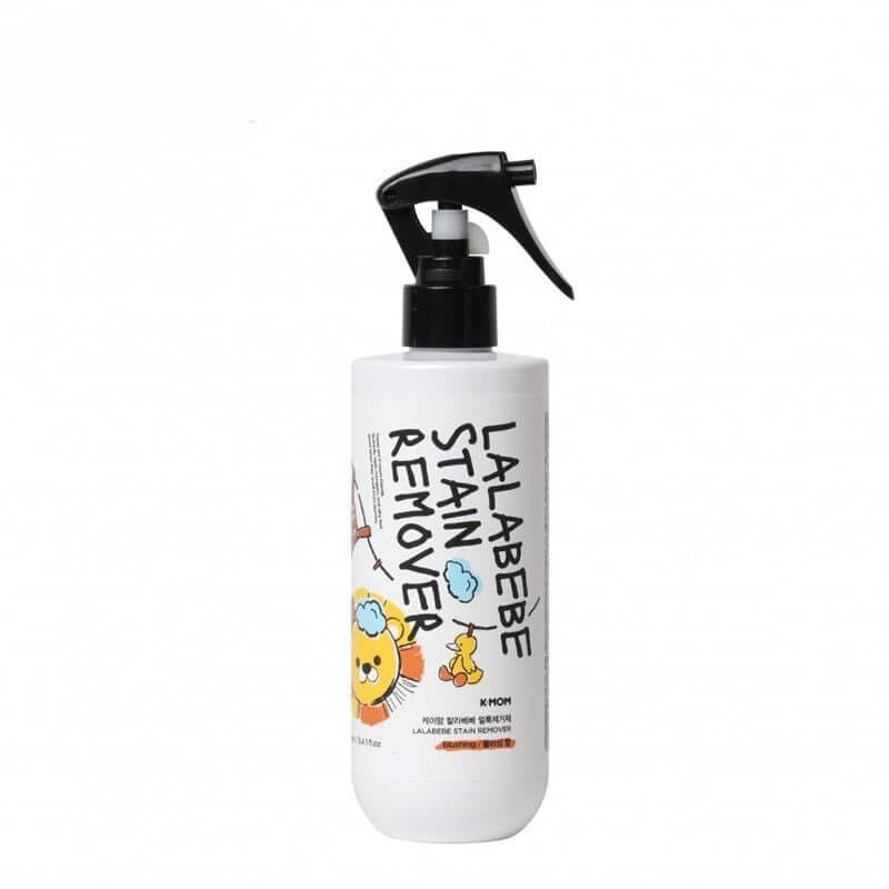Nước xịt tẩy vết bẩn thuần chay Lalabebe K-mom mâm xôi 280ml