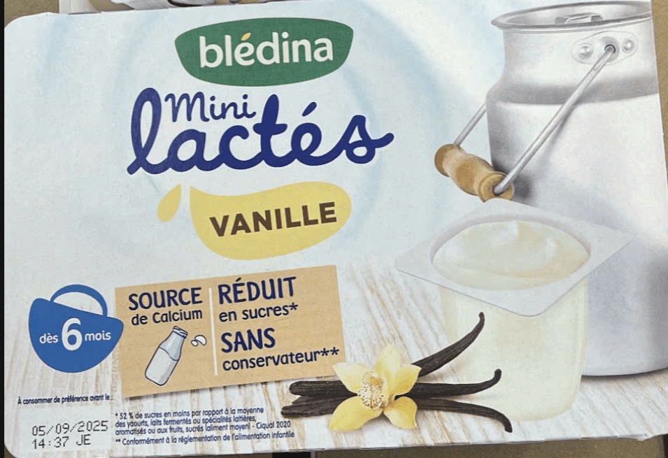 Sữa chua Bledina Mini vỉ 6 hộp*55g dành cho trẻ từ 6M+ (Vị Dâu, vị Lê, vị Chuối, vị Xoài) — ảnh 9