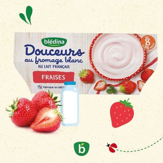 Sữa chua phô mai Bledina Douceurs (4x100g) — ảnh 4