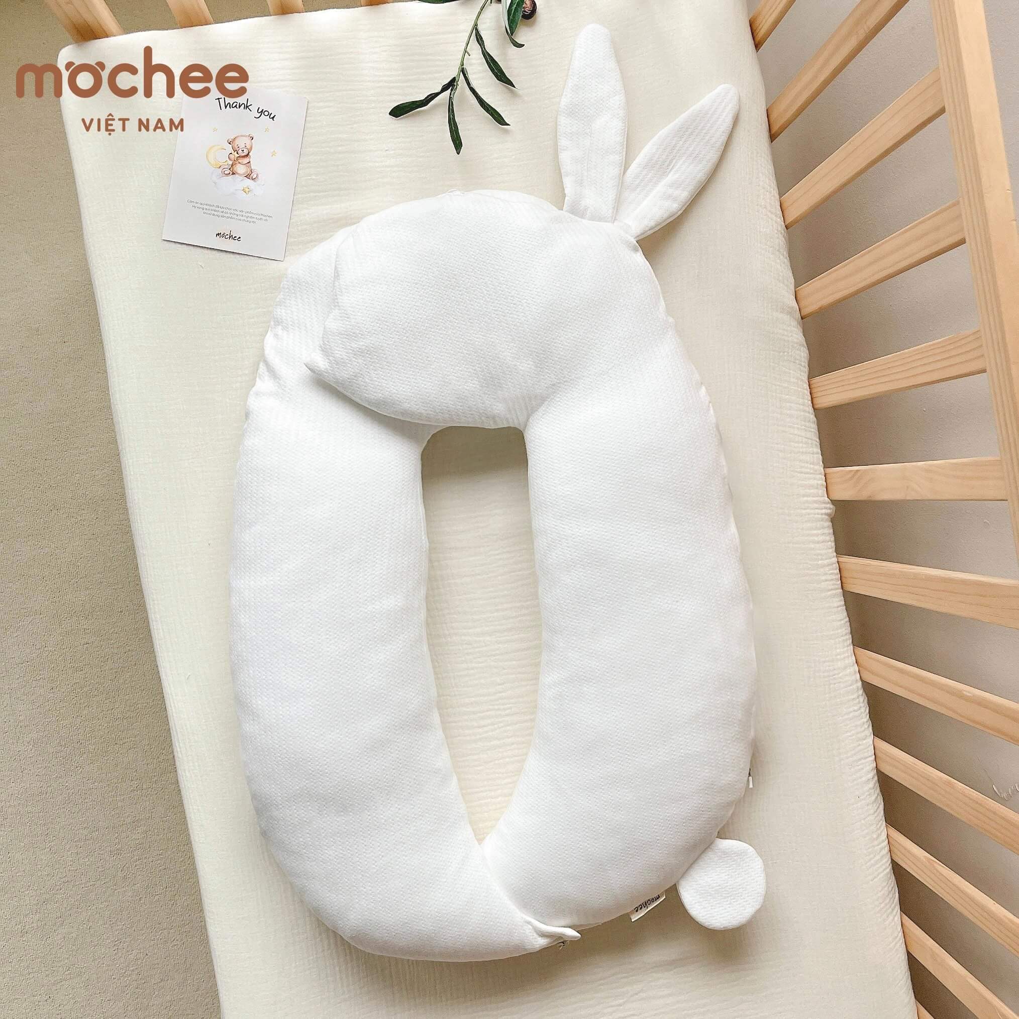 Chặn thỏ U trắng Mochee