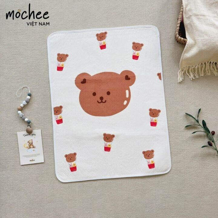 Lót chống thấm xô muslin Mochee