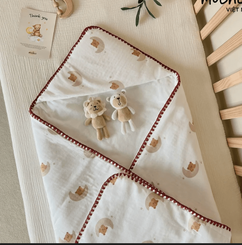 Ủ trần bông xô cotton Mochee