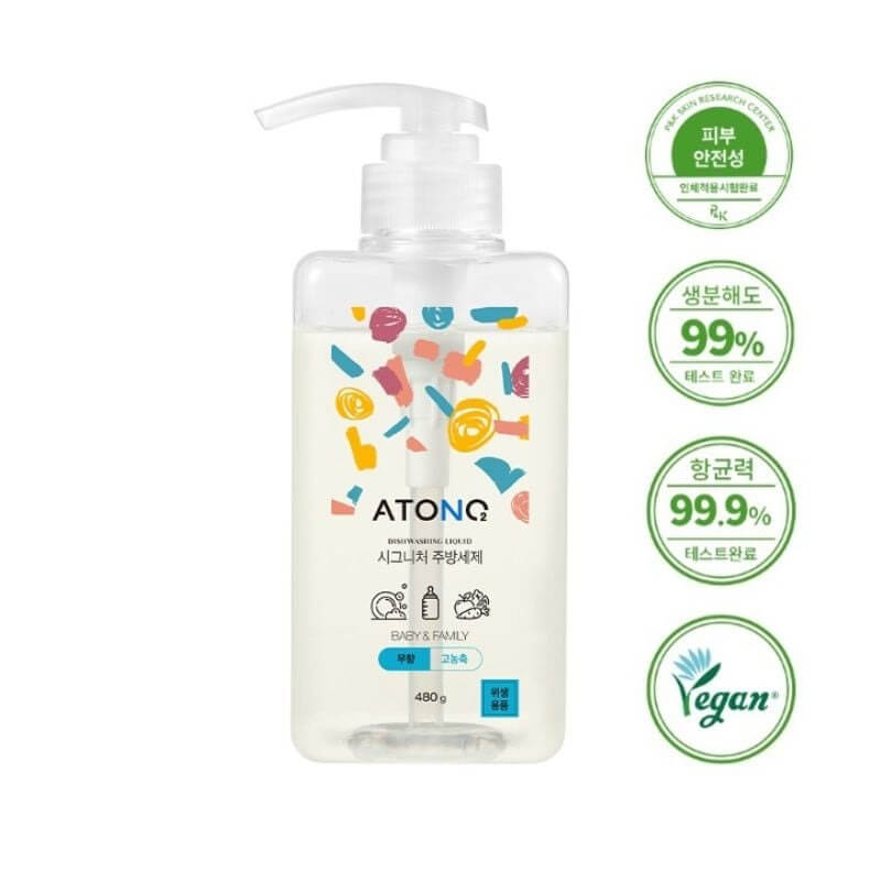 Nước rửa bình chén bát rau quả ATONO2