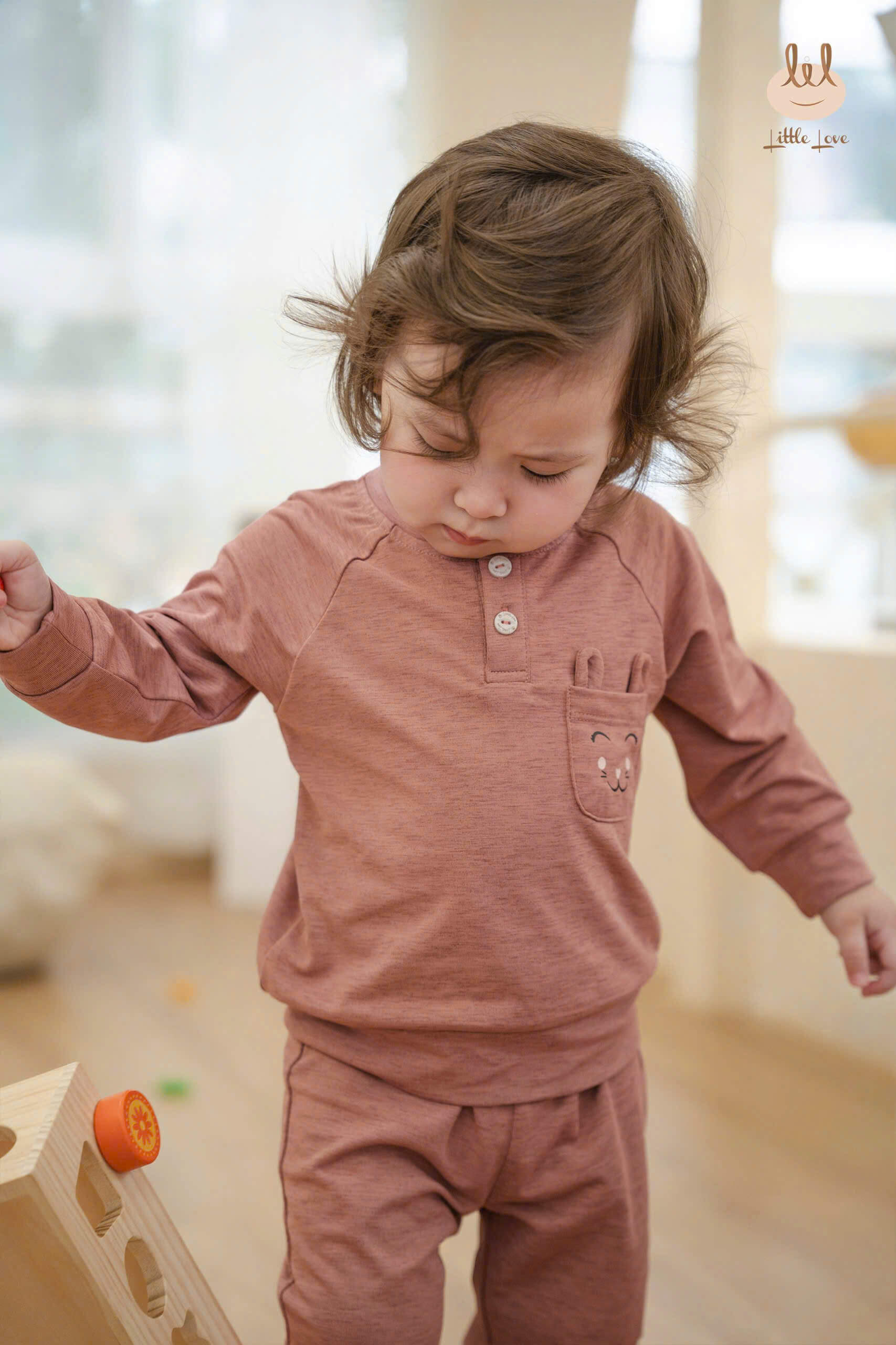 Little Love BỘ DÀI TAY GIỮ NHIỆT 2401 MẬN 9,12,18-24M — ảnh 2