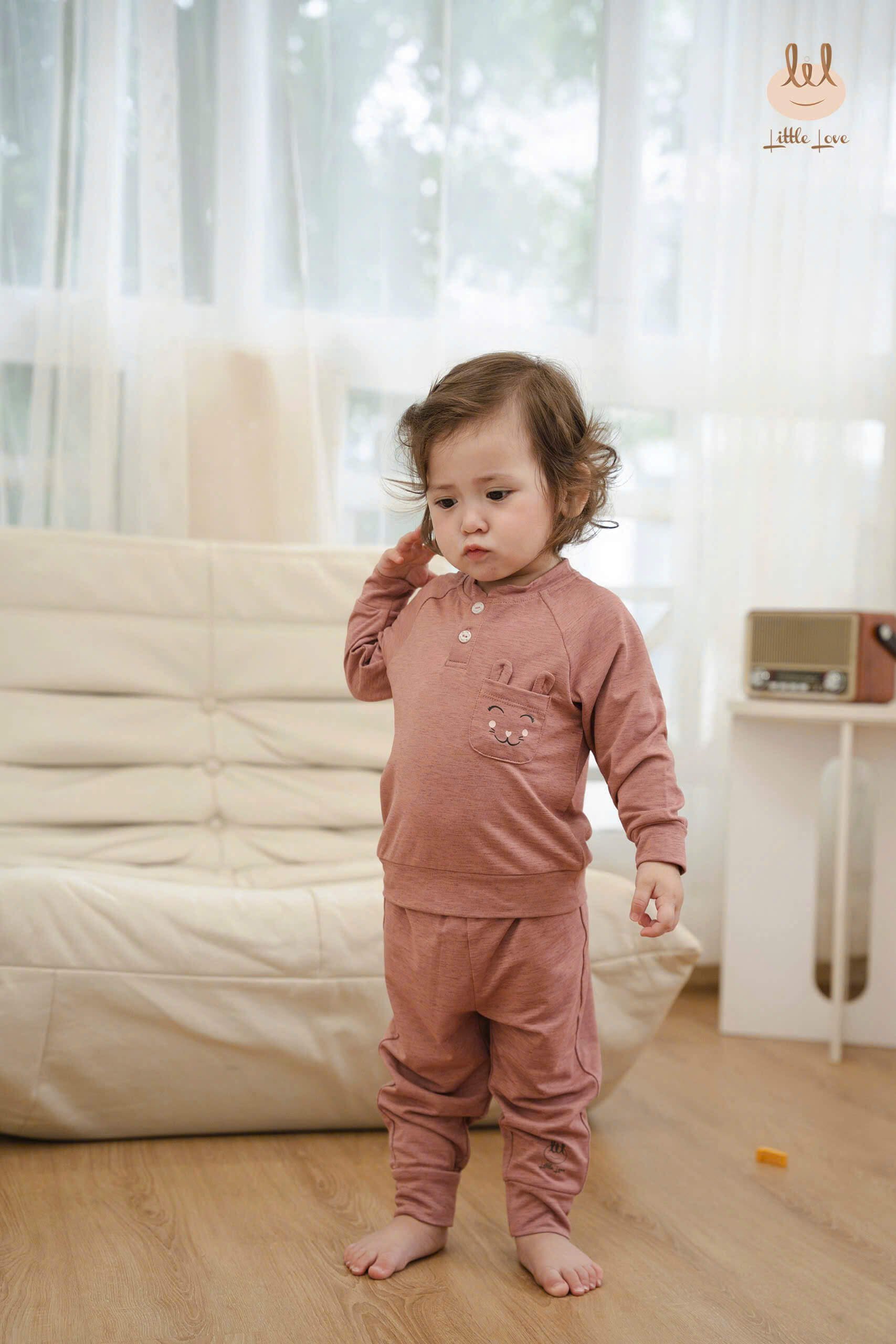 Little Love BỘ DÀI TAY GIỮ NHIỆT 2401 MẬN 9,12,18-24M — ảnh 3