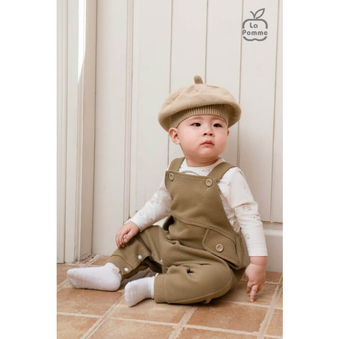 Body dài tay La Pomme ngộ nghĩnh -  6,9,12M Vàng — ảnh 3