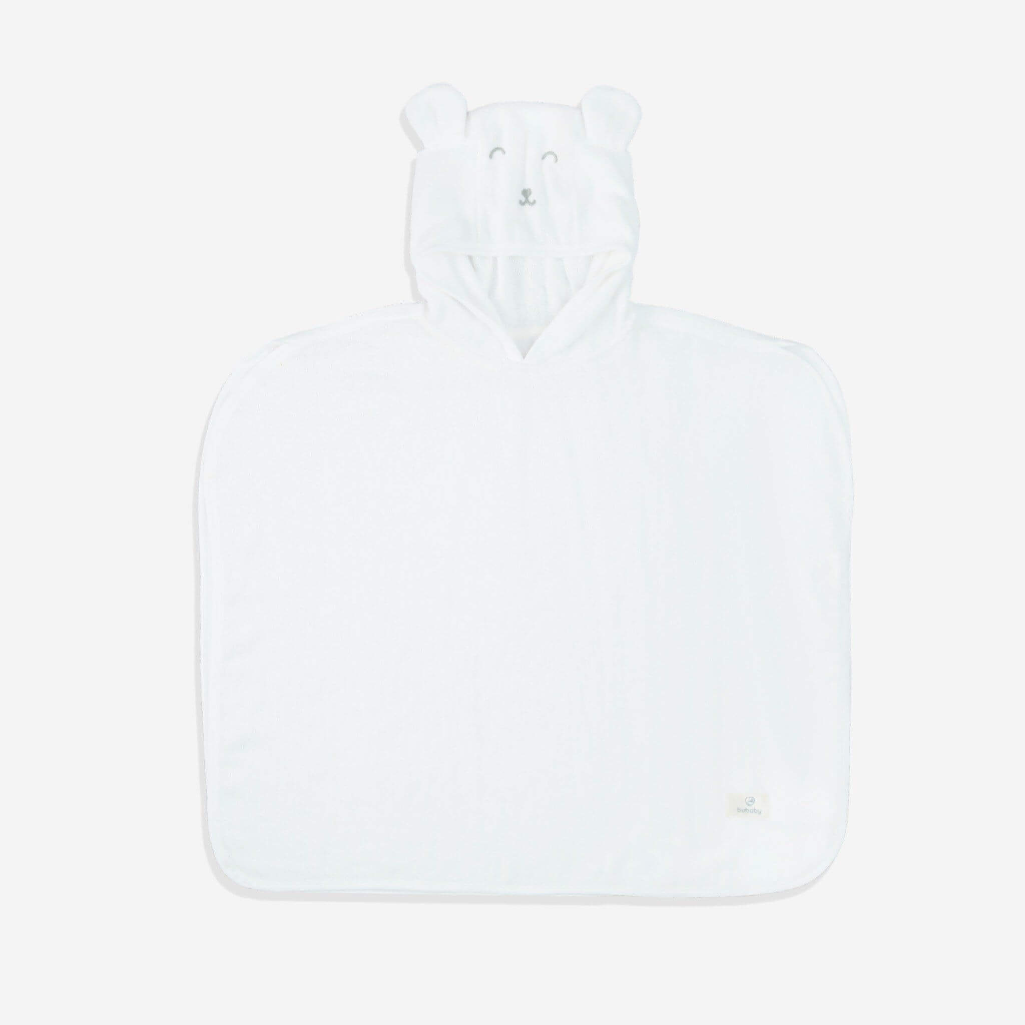 Bu Baby - ATR060400.FREA12 | Khăn choàng tắm chui đầu Terry | Free size - Trắng
