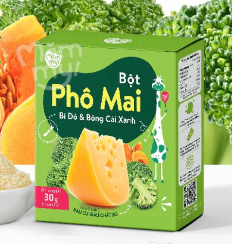 Bột phô mai kem tách muối 6M+ Măm my (10 gói x3g) — ảnh 3