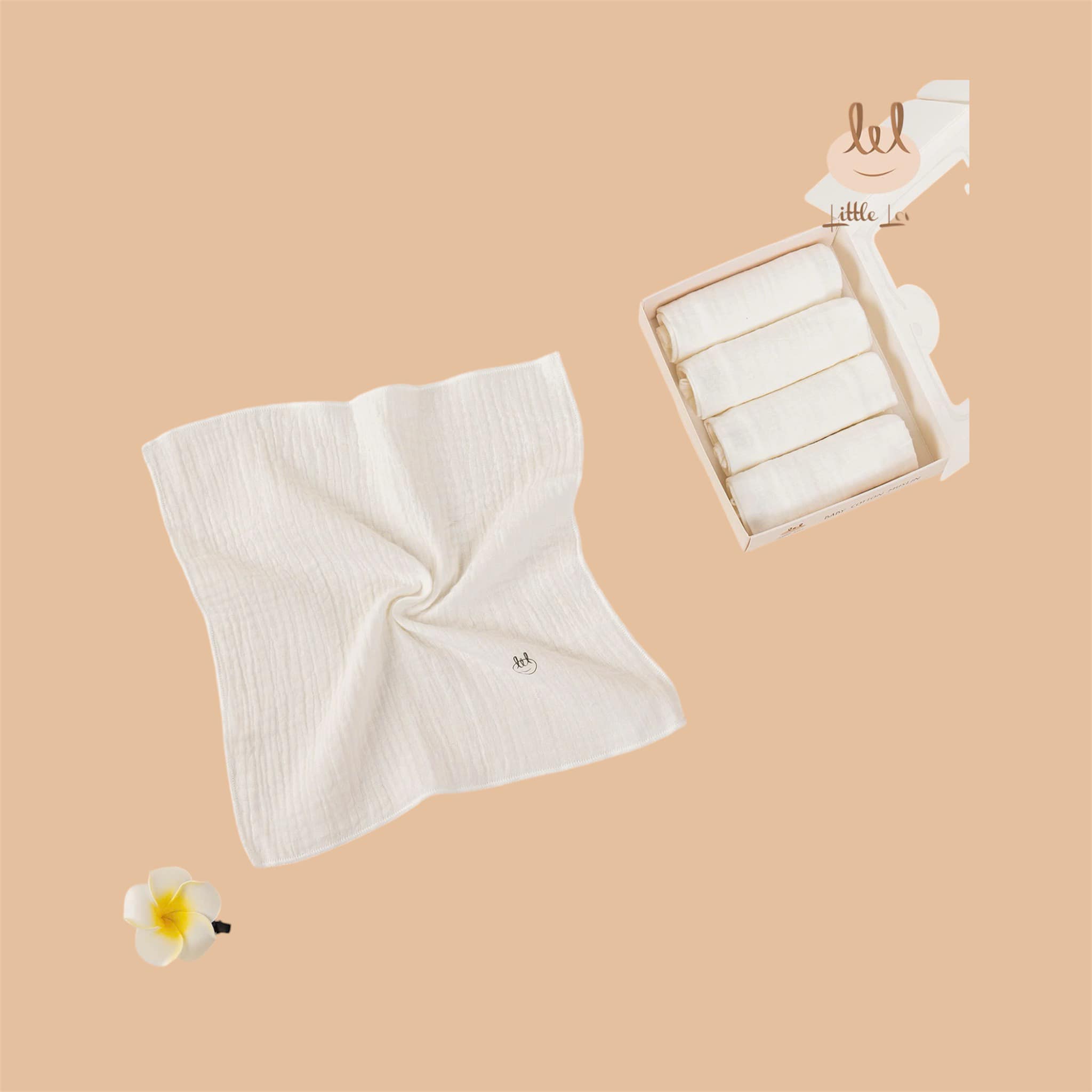 Khăn xô sữa Muslin Little Love — ảnh 3