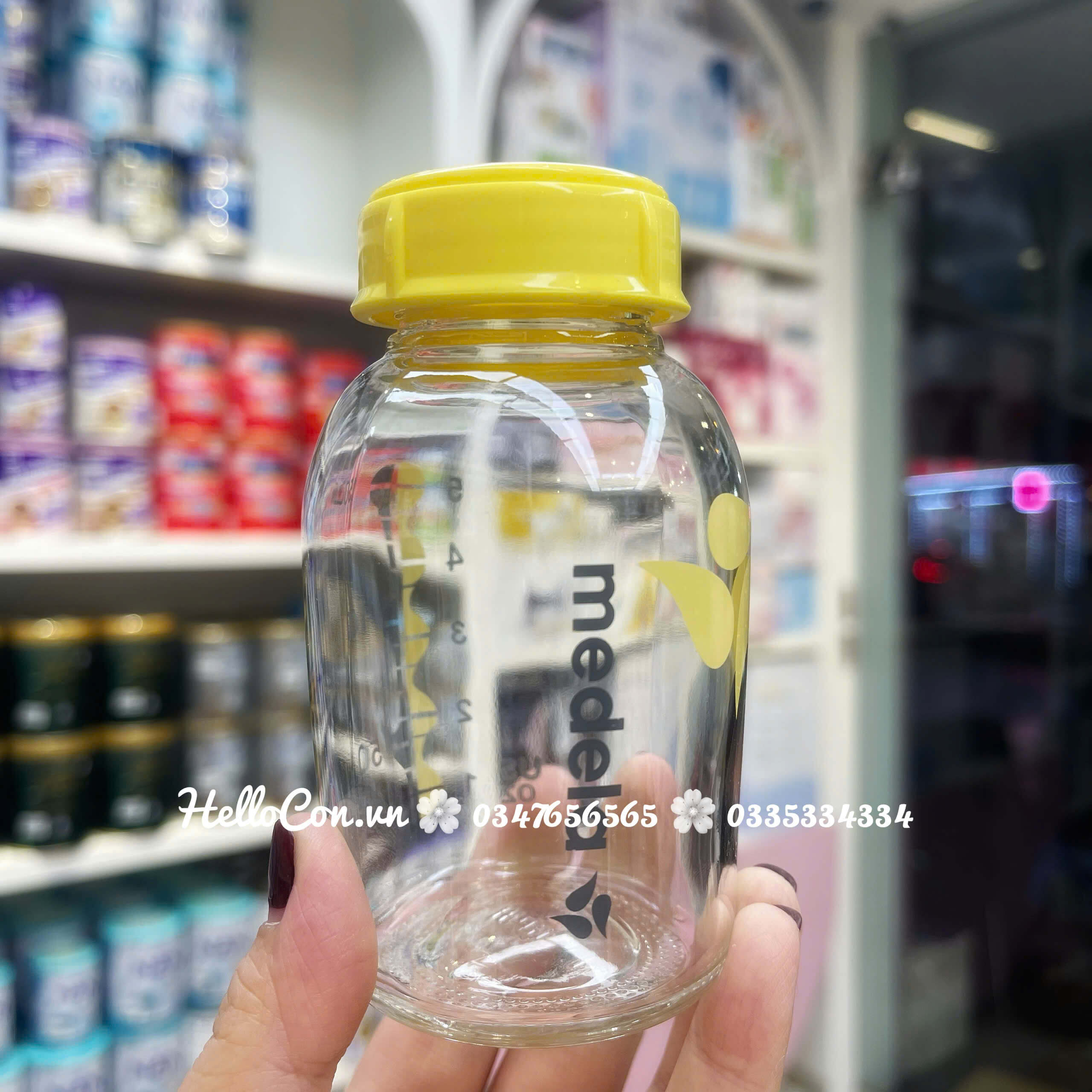 Bình trữ sữa thủy tinh Medela