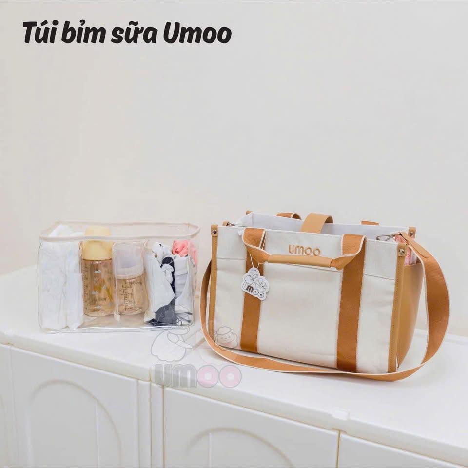 Túi bỉm sữa chia ngăn Umoo UM-06192