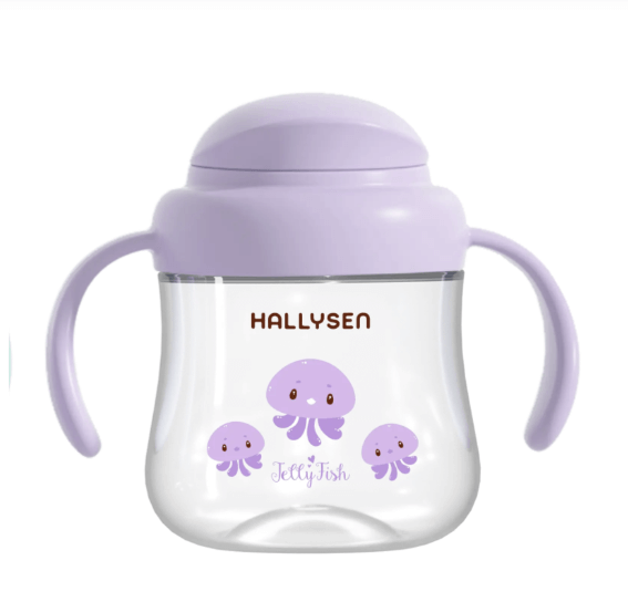 Bình hút tập uống Hallysen 6M+ 210ml — ảnh 2