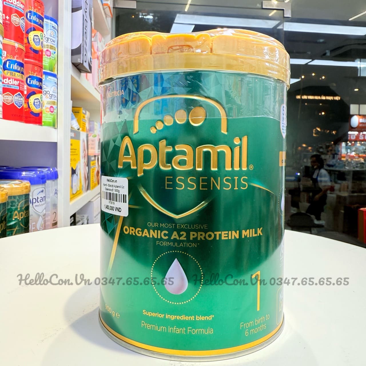 Sữa bột Aptamil Úc Essensis 900g (số 1, số 2, số 3, số 4)