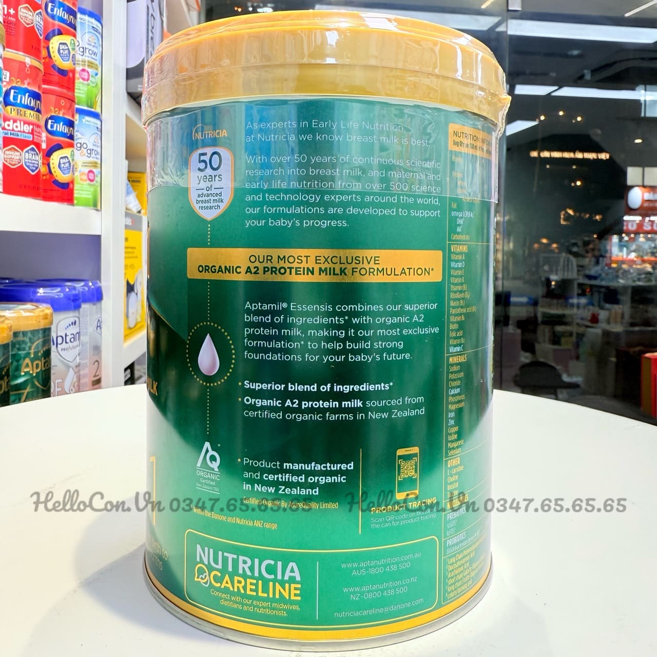 Sữa bột Aptamil Úc Essensis 900g (số 1, số 2, số 3, số 4) — ảnh 2