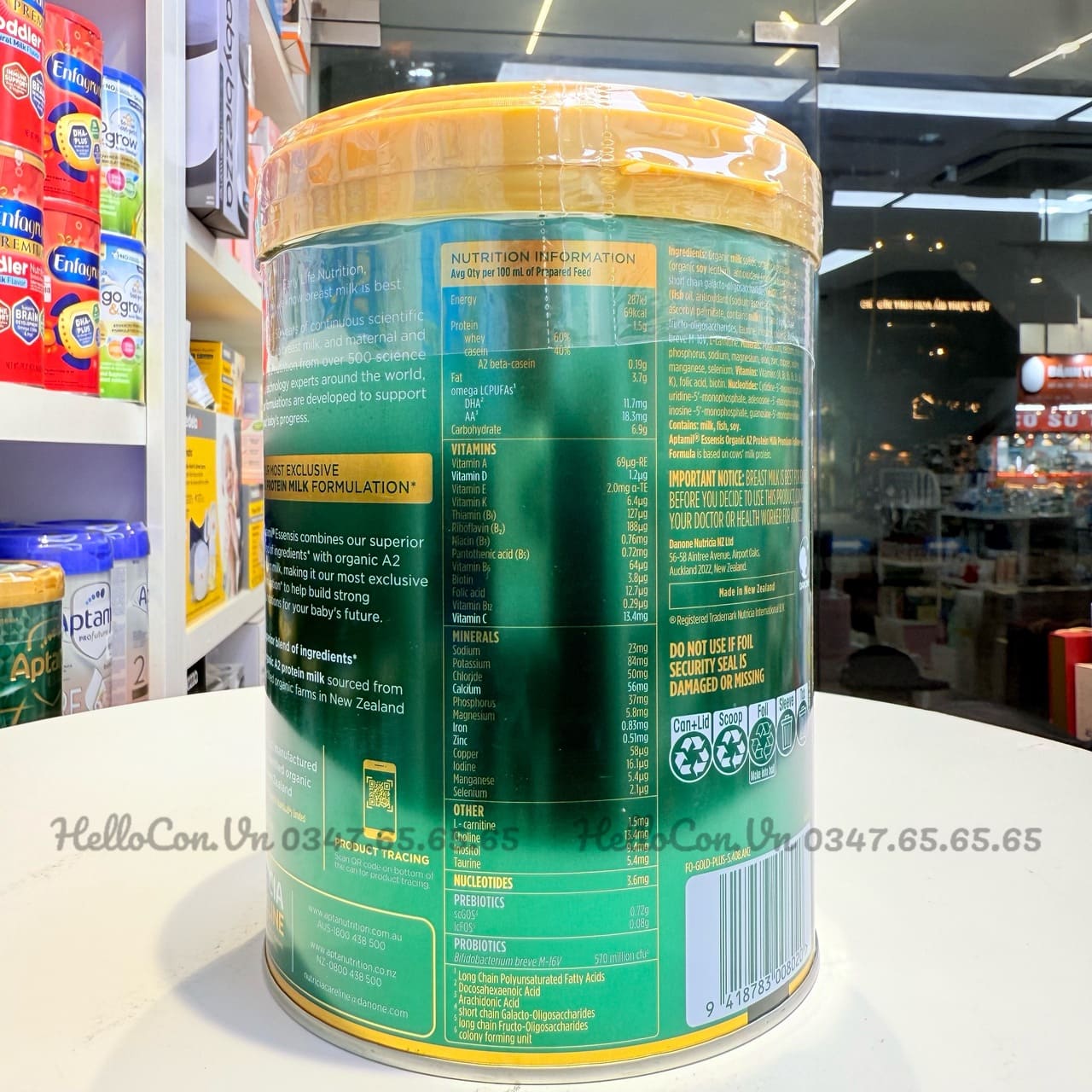 Sữa bột Aptamil Úc Essensis 900g (số 1, số 2, số 3, số 4) — ảnh 7